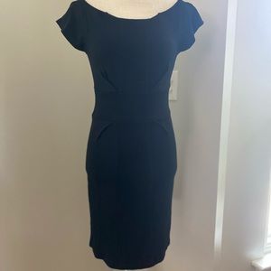 EUC Sworn Virgins Black Body Con Knit Dress